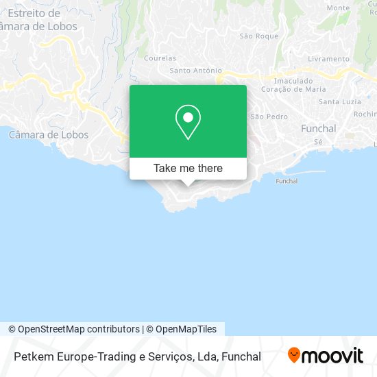 Petkem Europe-Trading e Serviços, Lda map
