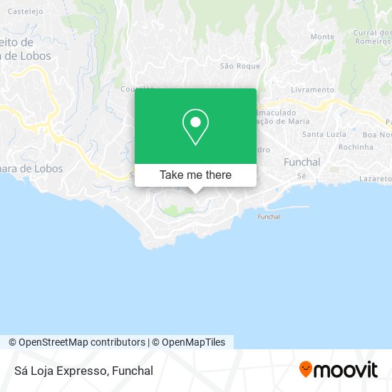 Sá Loja Expresso mapa