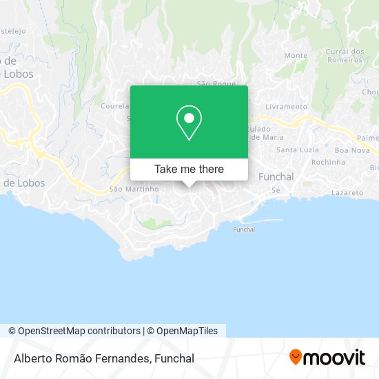 Alberto Romão Fernandes map