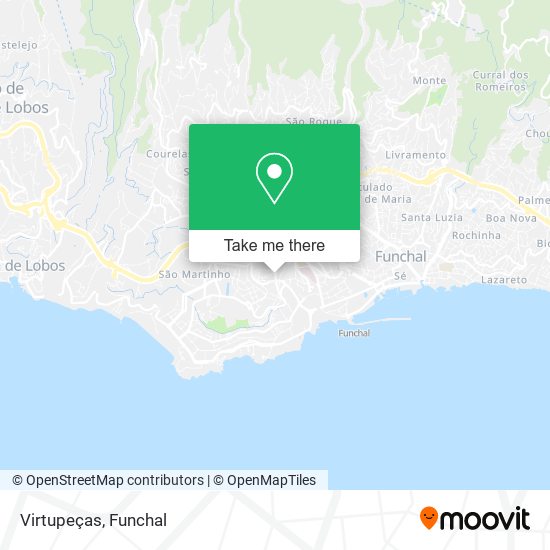 Virtupeças map