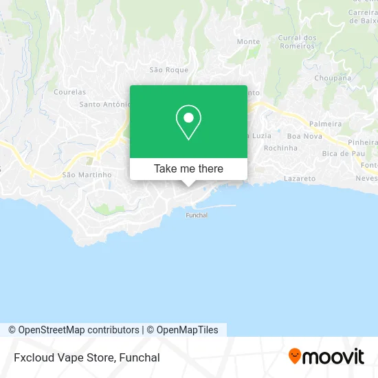 Fxcloud Vape Store map