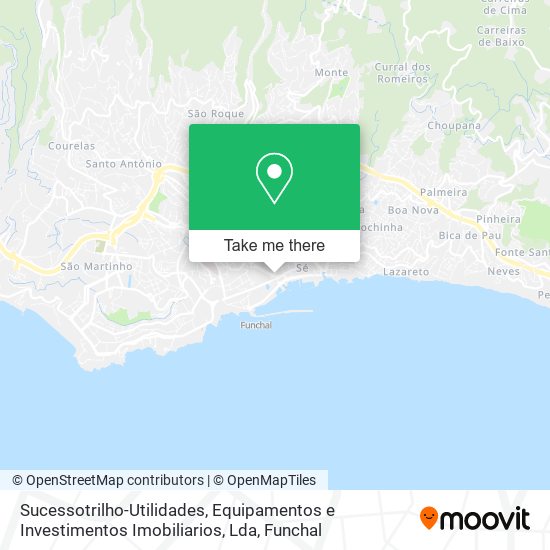 Sucessotrilho-Utilidades, Equipamentos e Investimentos Imobiliarios, Lda map