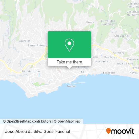 José Abreu da Silva Goes map