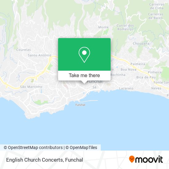 English Church Concerts map