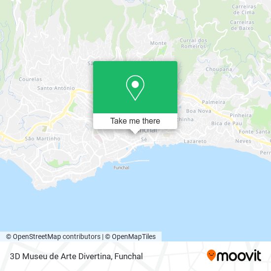 3D Museu de Arte Divertina map