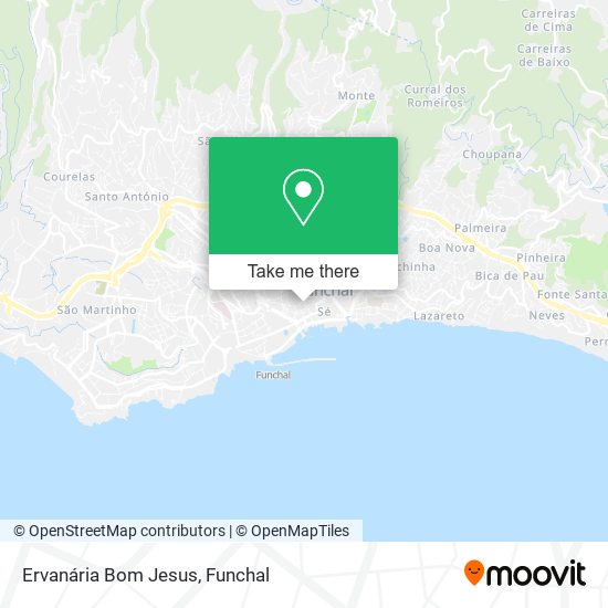 Ervanária Bom Jesus map