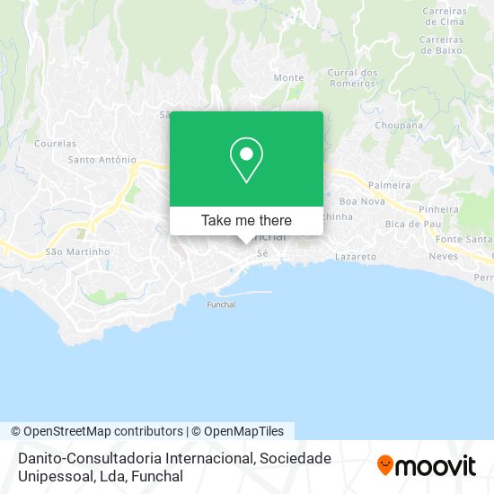 Danito-Consultadoria Internacional, Sociedade Unipessoal, Lda map