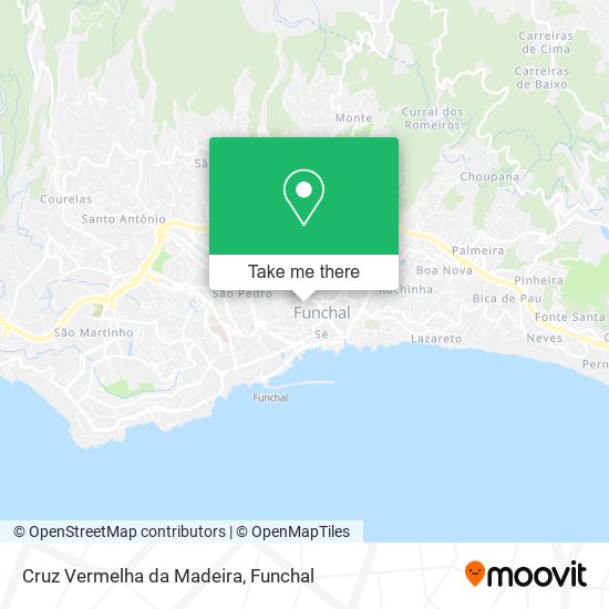 Cruz Vermelha da Madeira map