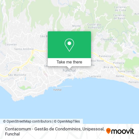 Contacomum - Gestão de Condomínios, Unipessoal map