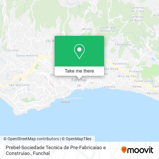 Prebel-Sociedade Tecnica de Pre-Fabricaiao e Construiao. map
