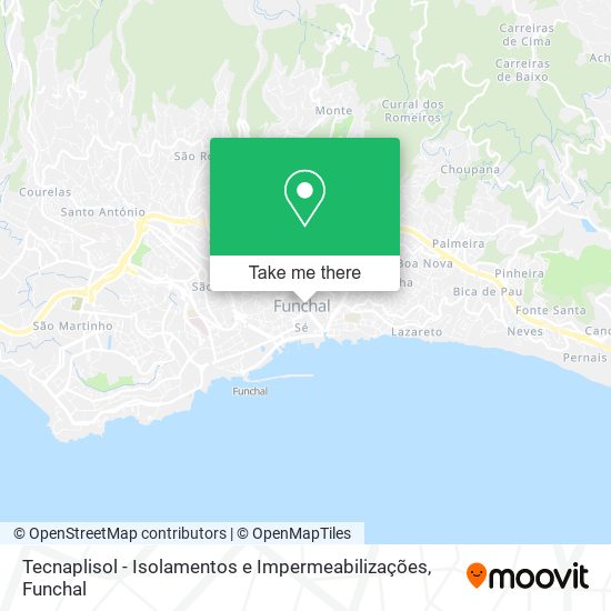 Tecnaplisol - Isolamentos e Impermeabilizações map