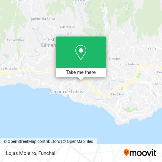 Lojas Moleiro map