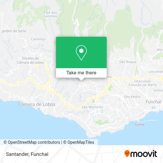 Santander map