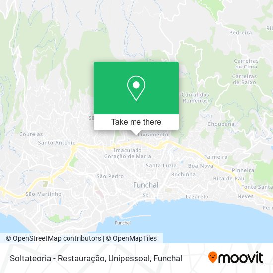 Soltateoria - Restauração, Unipessoal mapa