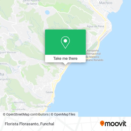 Florista Florasanto mapa