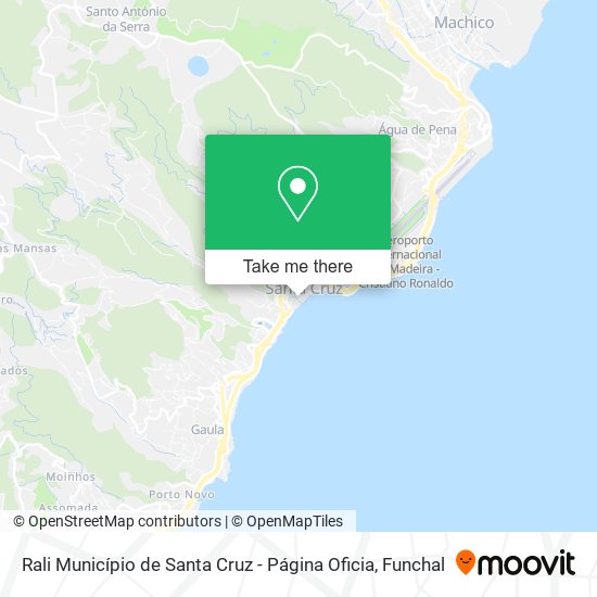 Rali Município de Santa Cruz - Página Oficia mapa