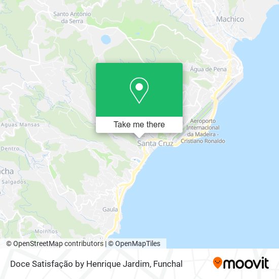 Doce Satisfação by Henrique Jardim map