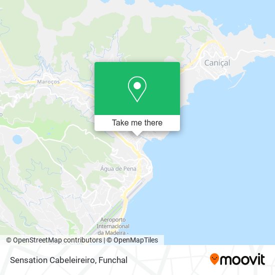 Sensation Cabeleireiro map