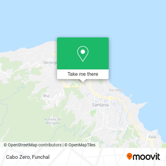 Cabo Zero mapa