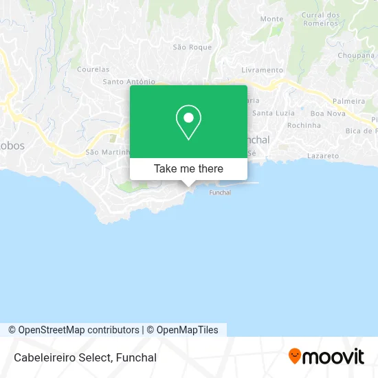 Cabeleireiro Select map