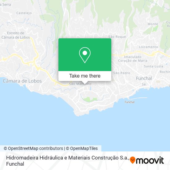 Hidromadeira Hidráulica e Materiais Construção S.a. map