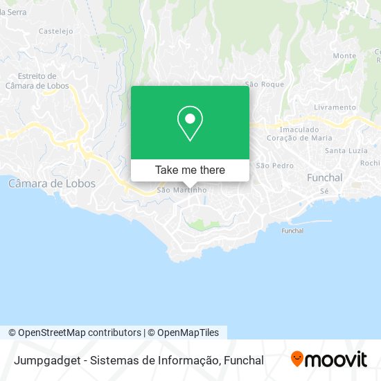 Jumpgadget - Sistemas de Informação mapa