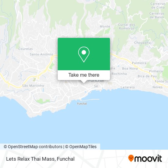 Lets Relax Thai Mass mapa