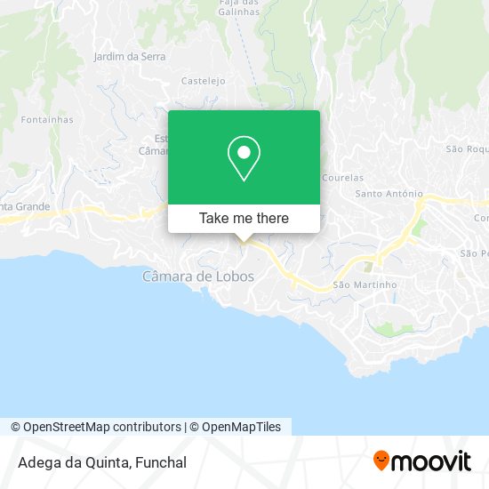 Adega da Quinta map