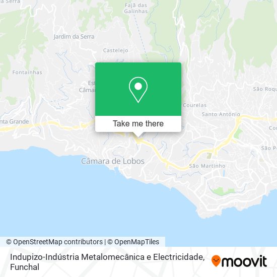 Indupizo-Indústria Metalomecânica e Electricidade map