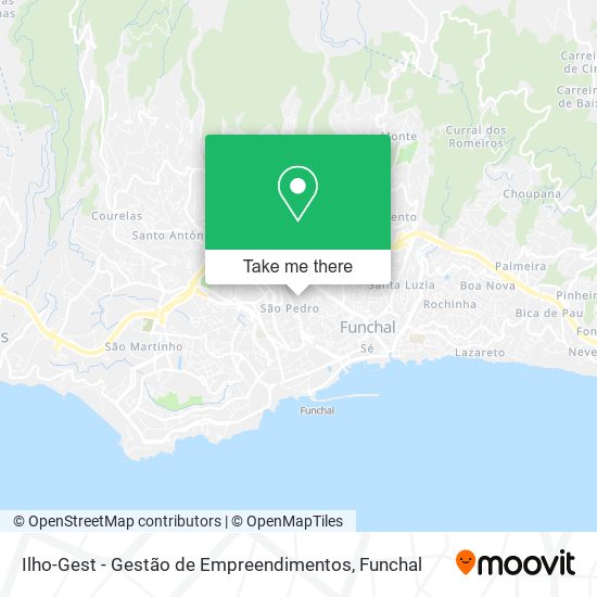 Ilho-Gest - Gestão de Empreendimentos mapa