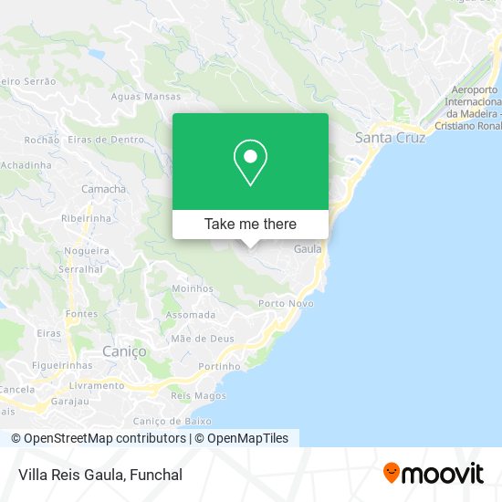 Villa Reis Gaula mapa
