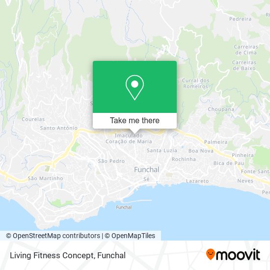 Living Fitness Concept map