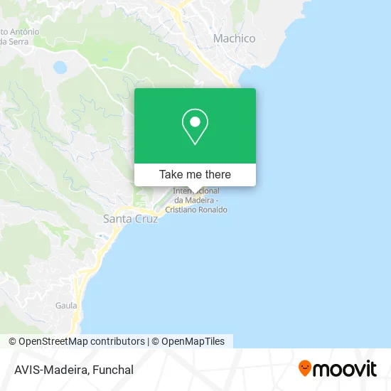 AVIS-Madeira map