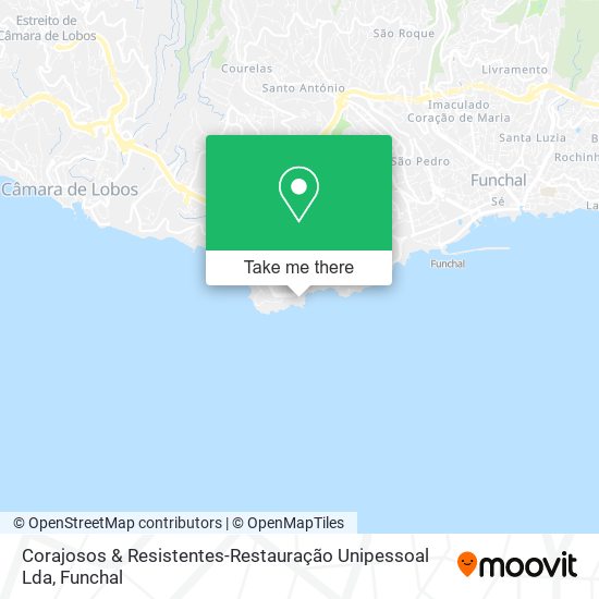 Corajosos & Resistentes-Restauração Unipessoal Lda mapa