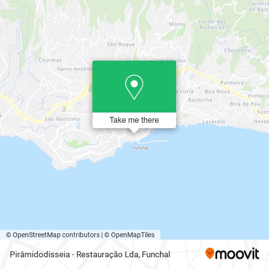Pirâmidodisseia - Restauração Lda map
