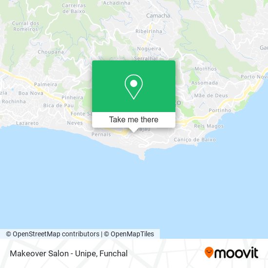 Makeover Salon - Unipe mapa