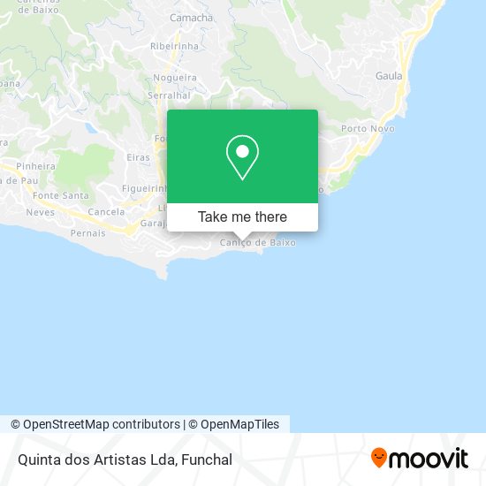 Quinta dos Artistas Lda mapa