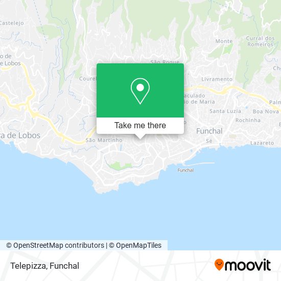 Telepizza map