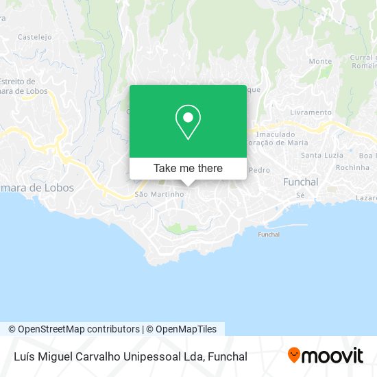 Luís Miguel Carvalho Unipessoal Lda mapa