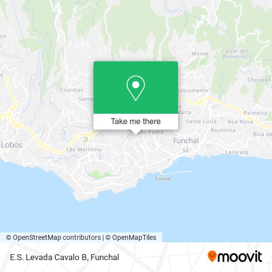 E.S. Levada Cavalo B mapa