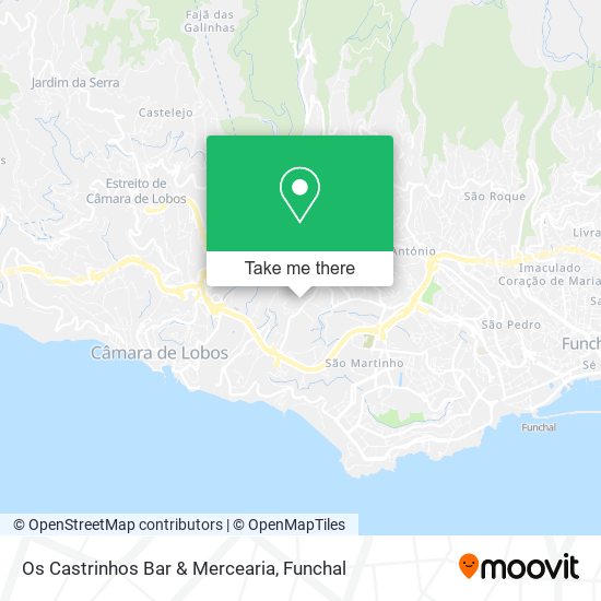 Os Castrinhos Bar & Mercearia map