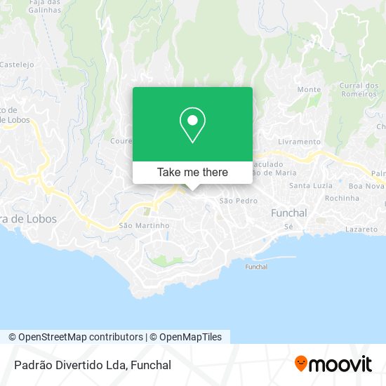 Padrão Divertido Lda map