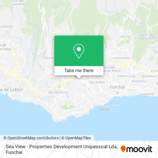 Sea View - Properties Development Unipessoal Lda map