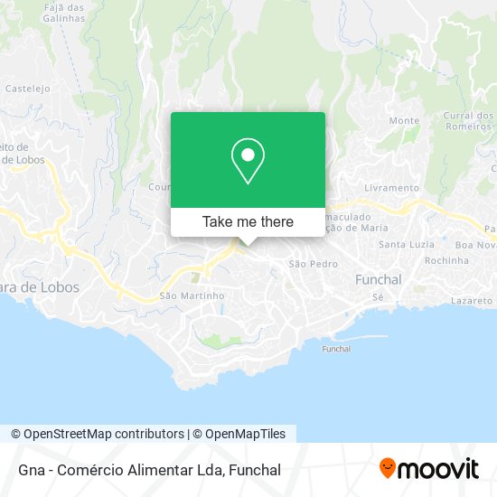 Gna - Comércio Alimentar Lda map