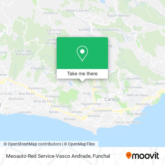 Meoauto-Red Service-Vasco Andrade map