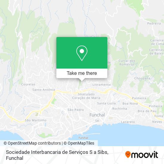 Sociedade Interbancaria de Serviços S a Sibs mapa