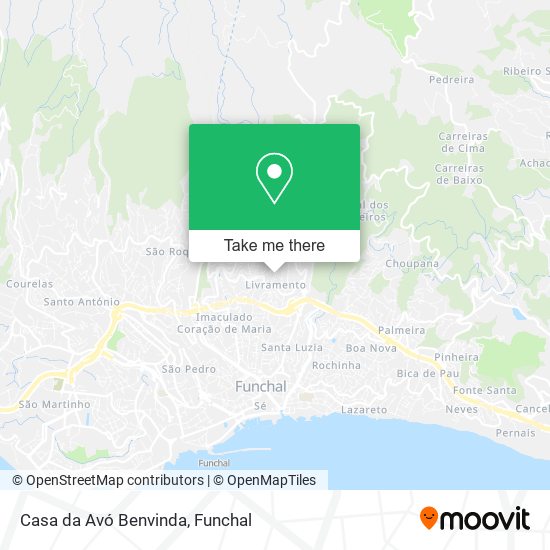 Casa da Avó Benvinda map