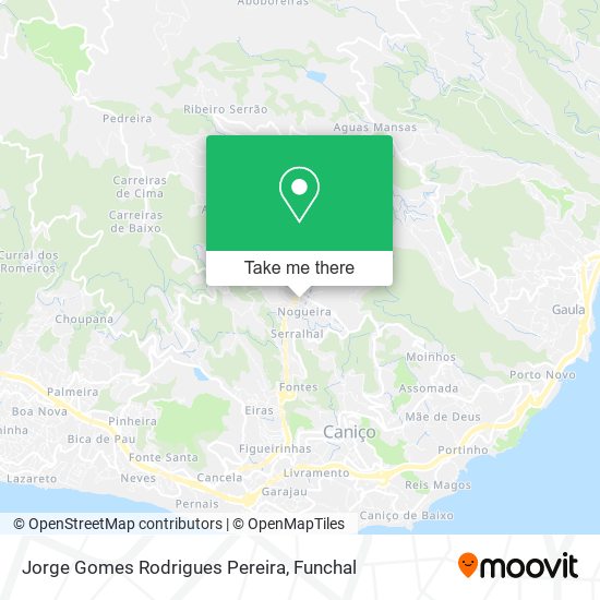 Jorge Gomes Rodrigues Pereira mapa