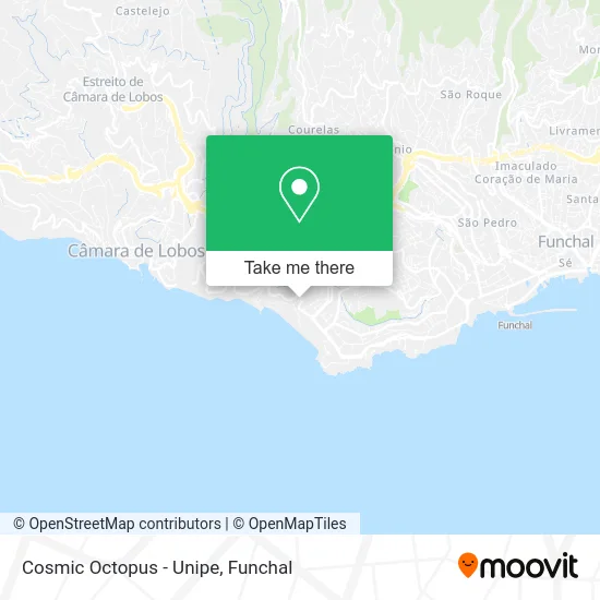 Cosmic Octopus - Unipe map