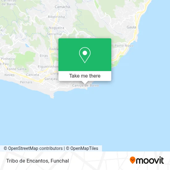 Tribo de Encantos map